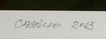 Jorge Castillo, pigment ink print signerad och numrerad 3/10.