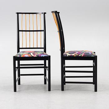 Josef Frank, chairs, 6 pcs, model 2025, Svenskt Tenn.