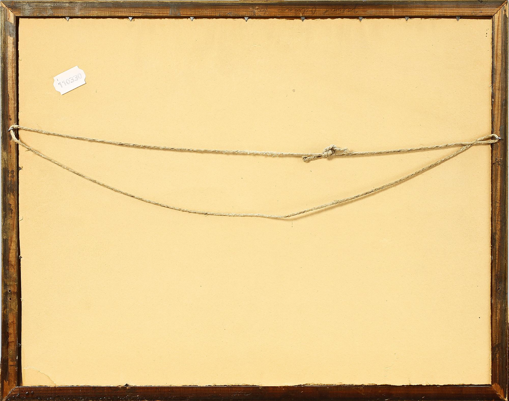 HELMER OSSLUND, akvarell, sign.