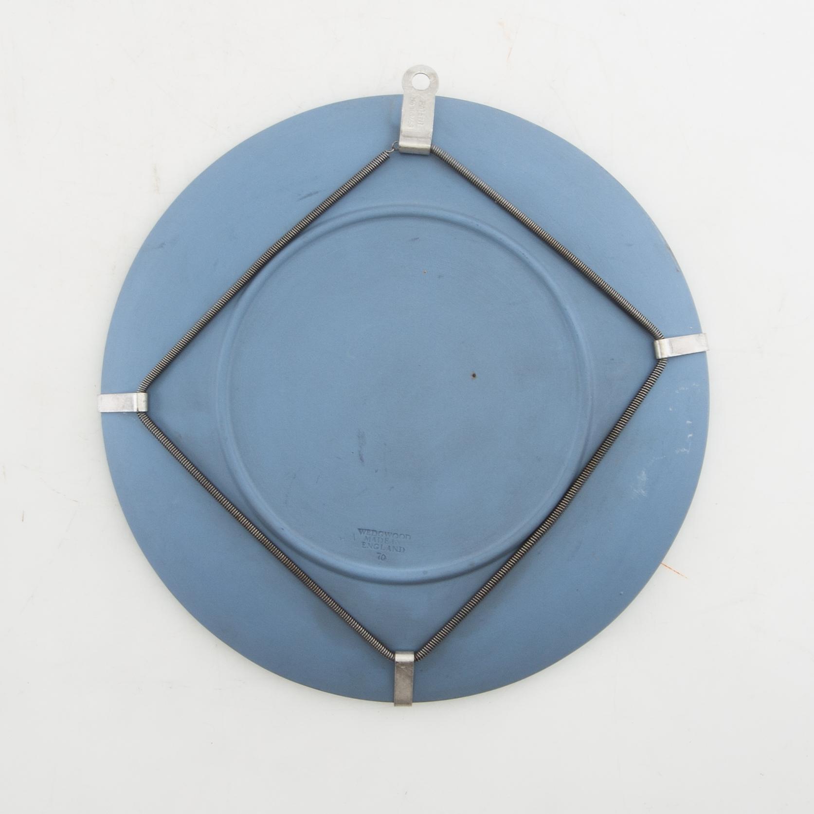 A collection of boxes, plates, etc. 8 dlrs, mostly Wedgwood England 20th century jasperware.