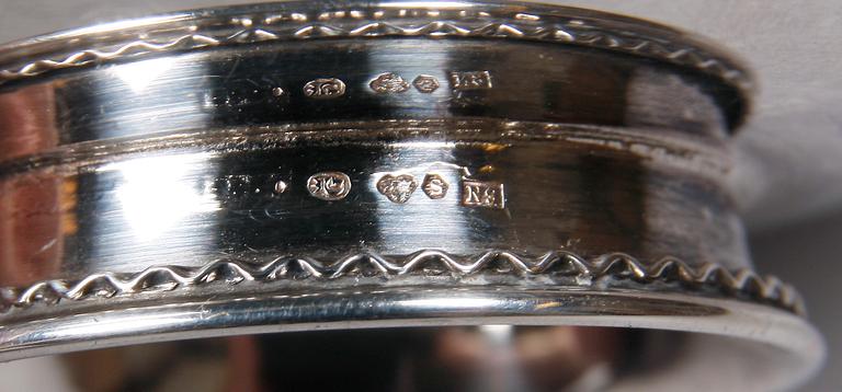 PARTI SILVER, 3 delar, bla G.A.B,1960-tal.