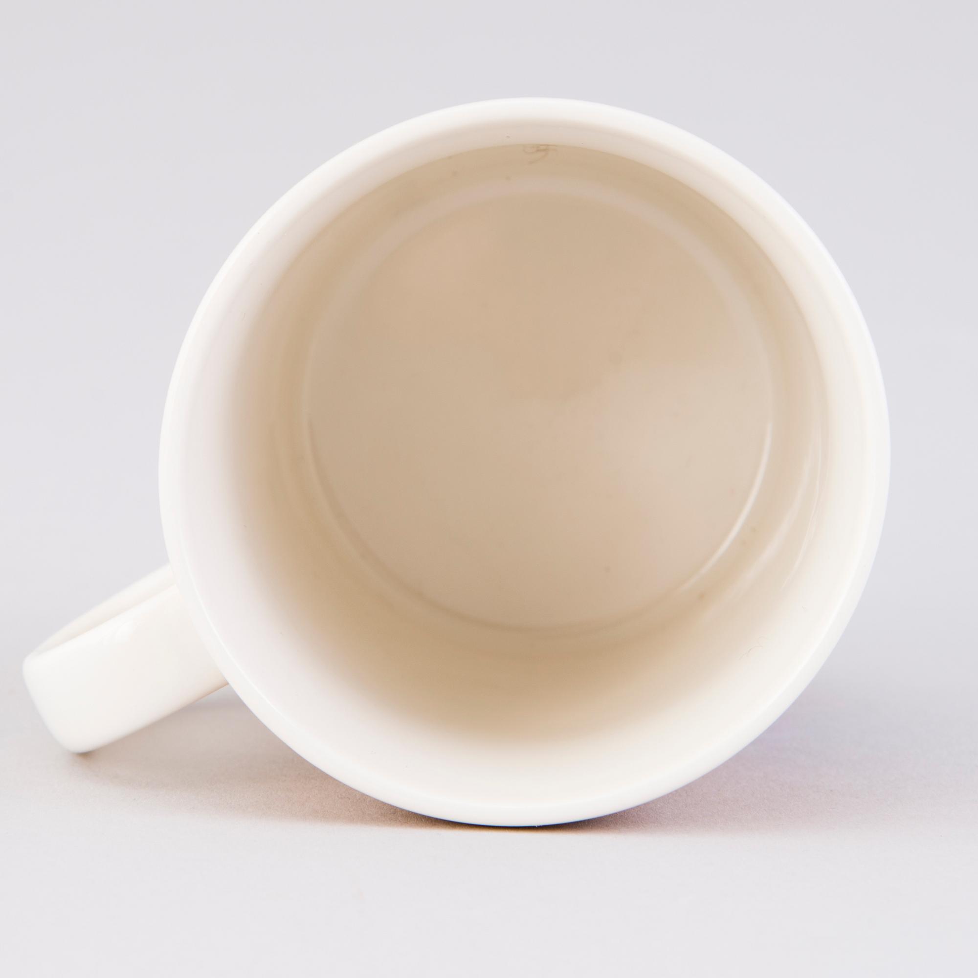 MOOMIN-MUG, porcelain, 'Mug dark yellow',  Moomin Characters, Arabia 1991-1996.