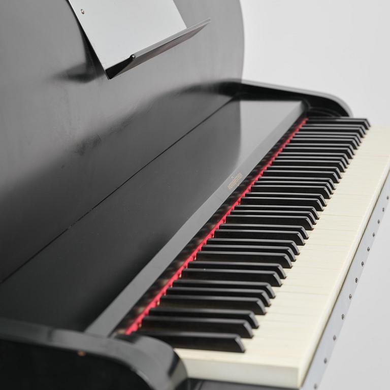 Poul Henningsen, a "PH Upright Piano", executed by Andreas Christensen, Denmark, 1940s.