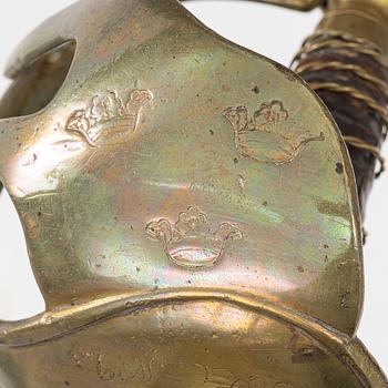 A Swedish cavalry sword 1773 pattern.