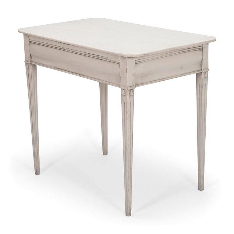 A Gustavian table, early 19th century.