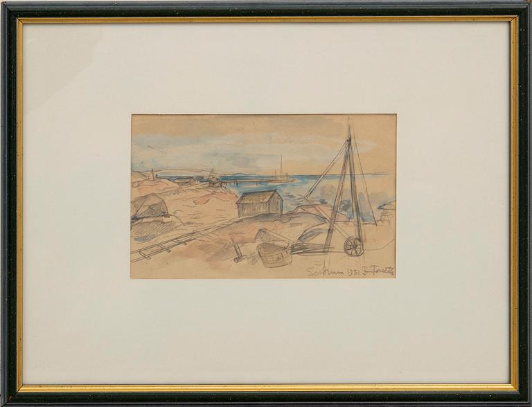 Einar Forseth, Motif from Söndrum.