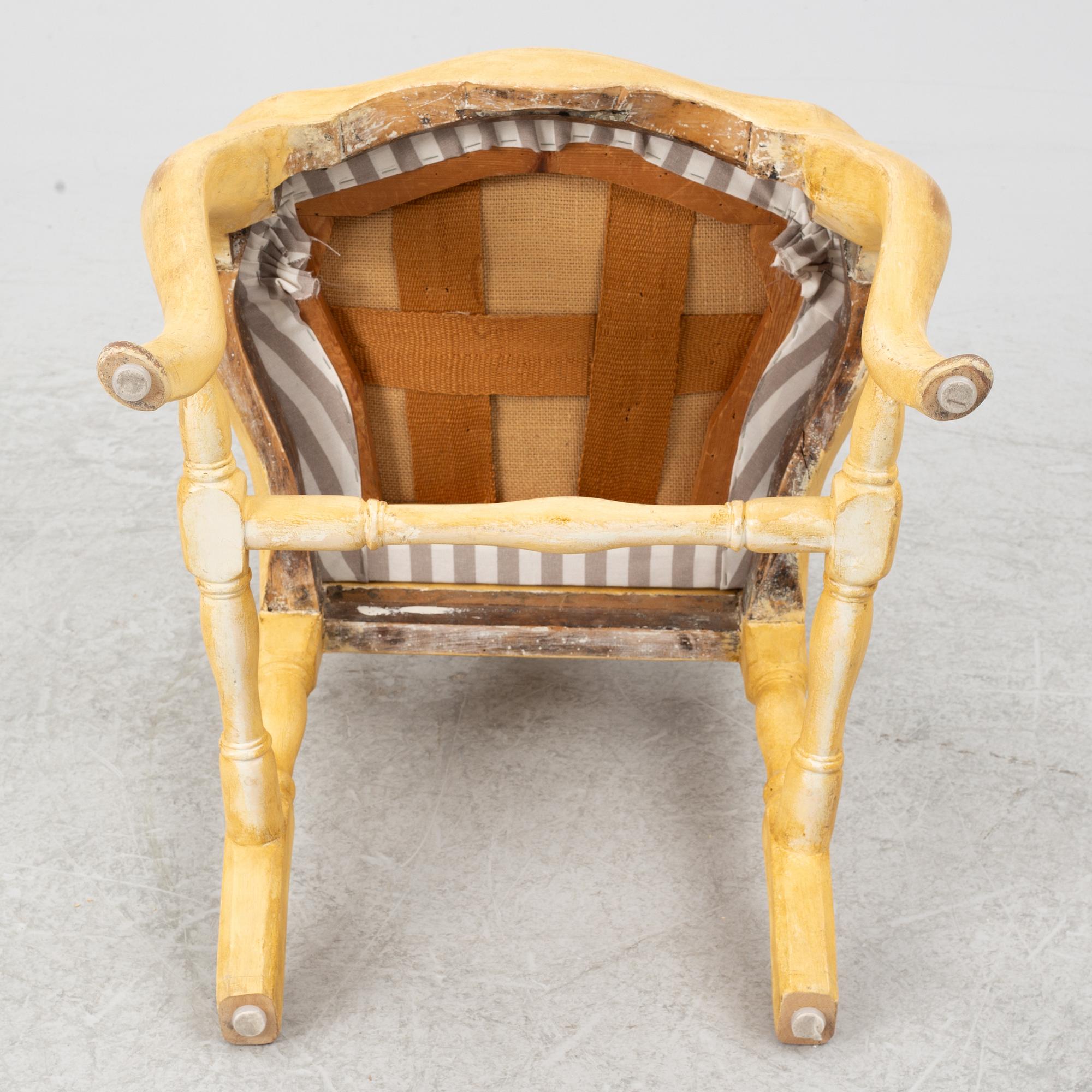 Stol, rokoko, 1700-talets andra hälft.