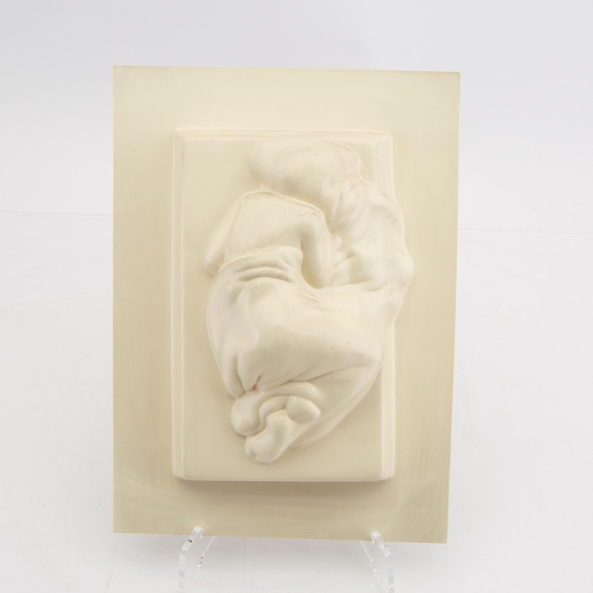 Barbro Bäckström, multiscuplture plastic numbered 486/1000.