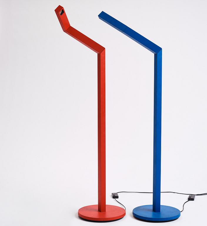 Lirio by Philips, "Nick-Knack", two floorlamps, The Netherlands, 21st Centiury.