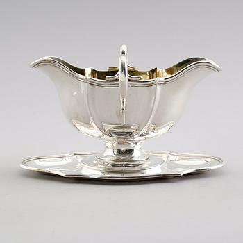 SÅSSKÅL, silver, Amsel Halberstadt, Köpenhamn 1896. Vikt ca 572 gram.