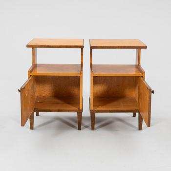 Sängbord ett par Bodafors 1940-tal.