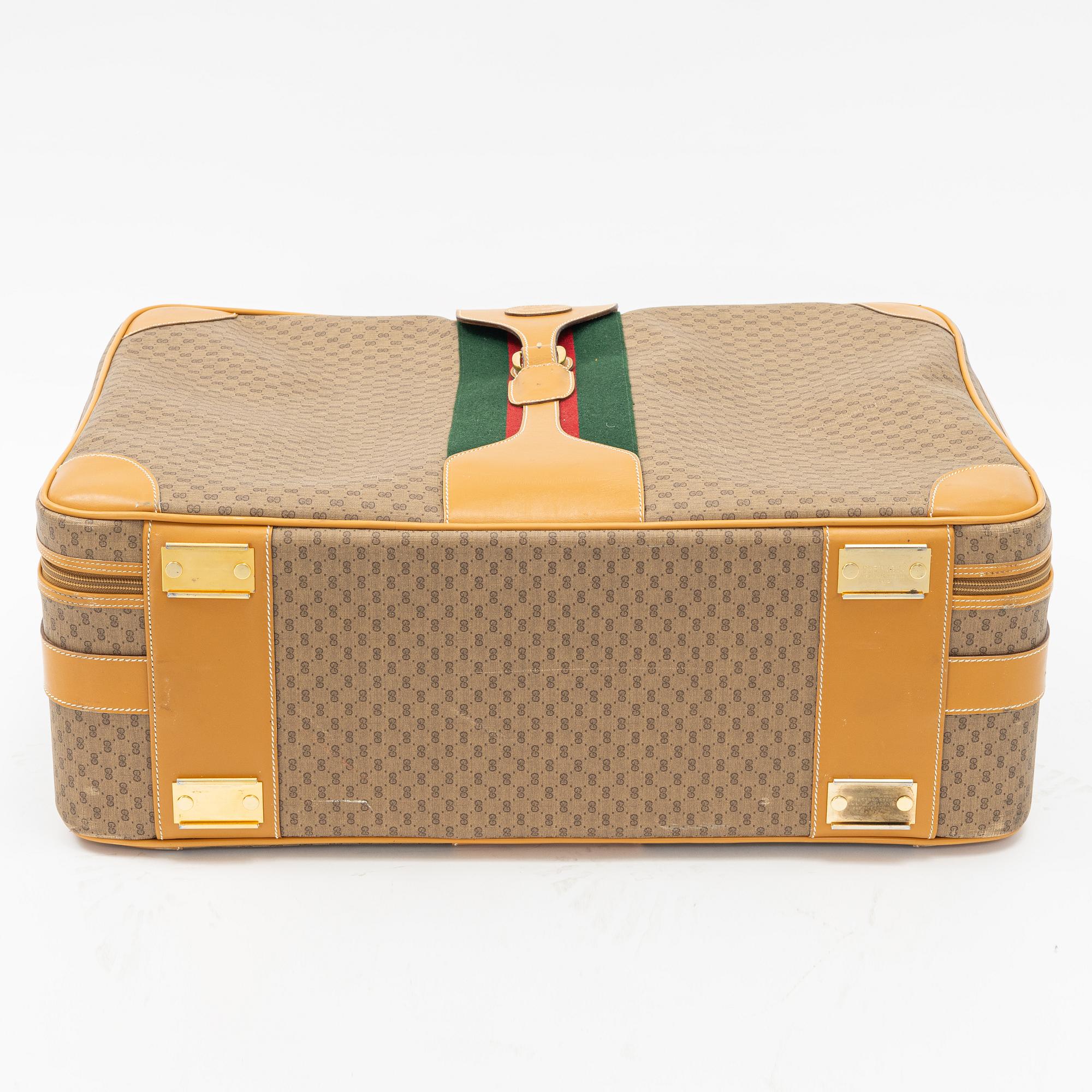 Gucci, resväska, vintage.