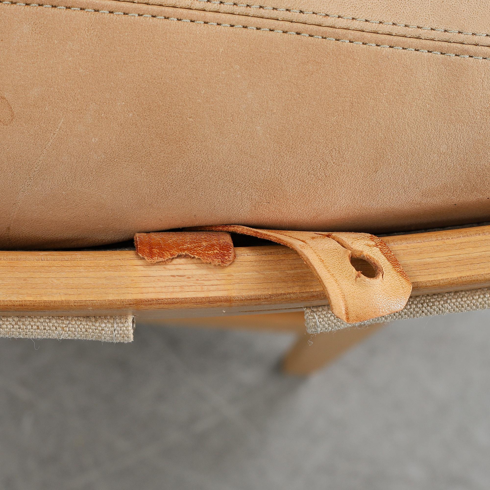 BRUNO MATHSSON, 'Ingrid high' easy chair, DUX.