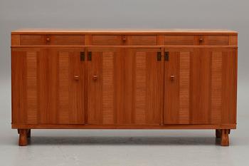 MATSALSMÖBLEMANG, 9 delar. "Ambassadör" design Carl Malmsten.