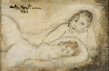 Unto Koistinen, Liggande figurer.