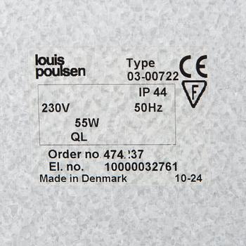 A pair of 21st century Danish outdoor lightnings 'Albertslund Mini Post' for Louis Poulsen.