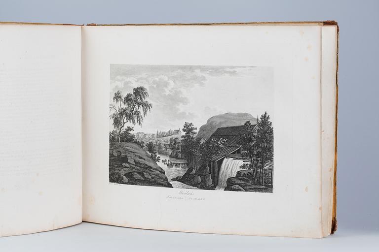 BOK, "Utsigter af Östergöthland/Vues d´Ostrogothie", troligen 1820-26.