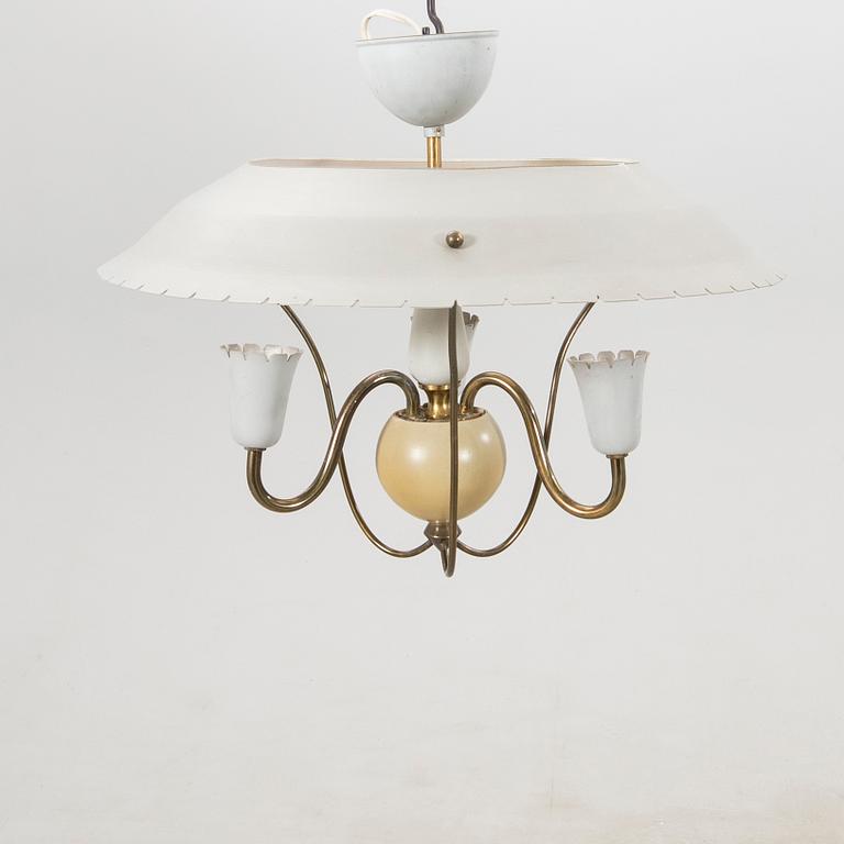 Ceiling lamp, mid-20th century.