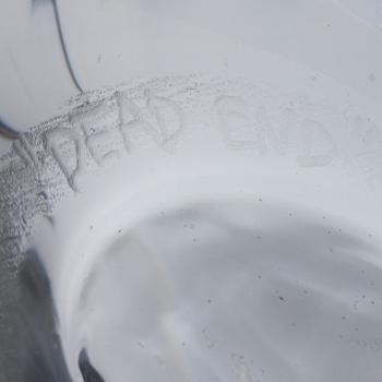 Olle Brozén, a Graal vase, 'Dead End', 2011.