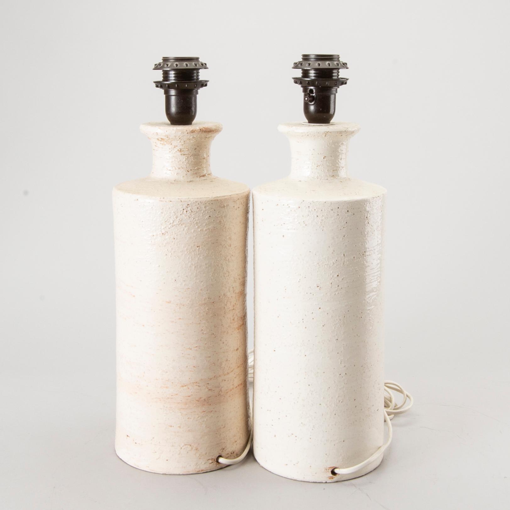 A pair of 1970:s Italian Bitossi table lamps, Bergboms.
