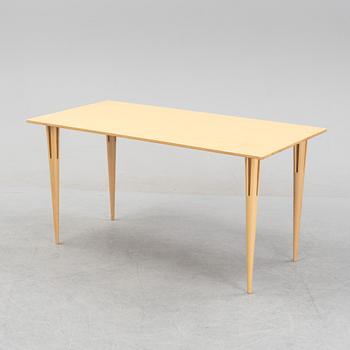 Bruno Mathsson, a birch-veneered dining table from Bruno Mathsson International.