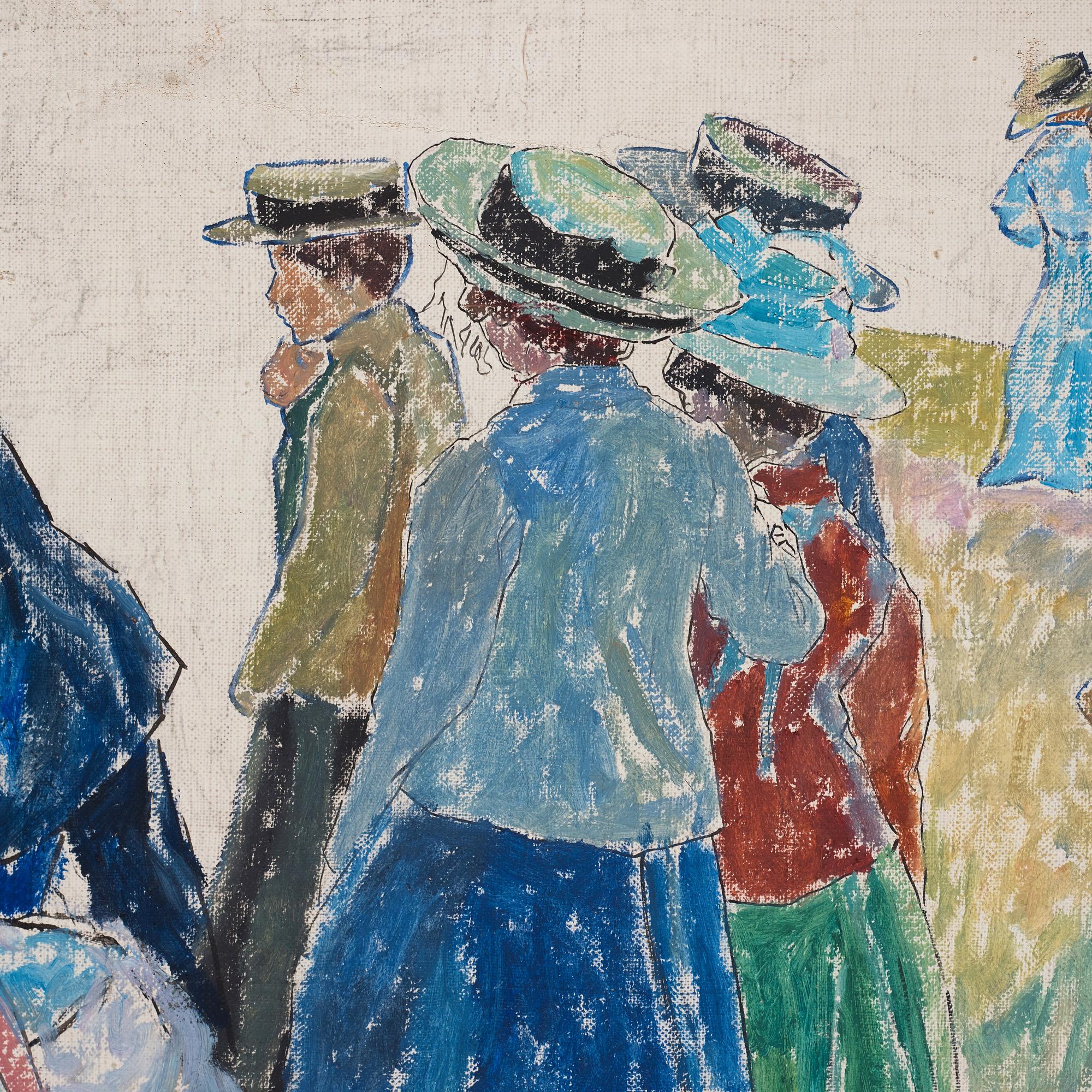 Carl Wilhelmson, Studie till "Midsommarafton".