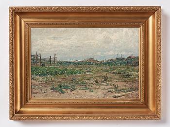 Johan Krouthén, Beach Meadow, Scene from Skagen.