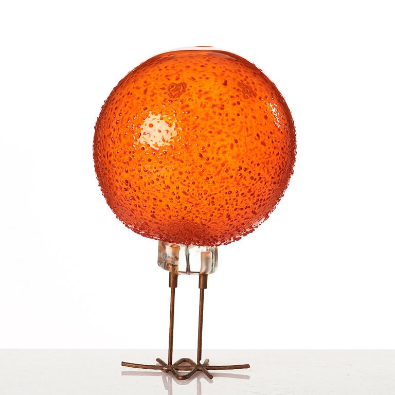 Peter Pelzel, a 'Pulcino' glass bird, Vistosi, Italy 1960's.