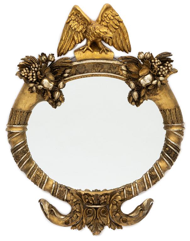 Mirror, probably England, 19th century.