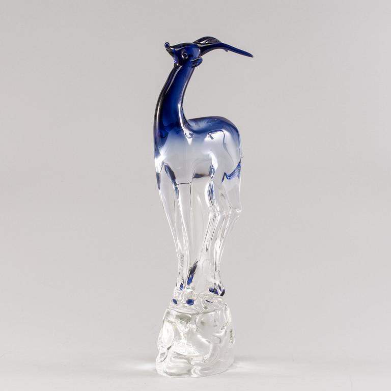 SKULPTUR, glas, Antonio Da Ros för Cenedese Vetrerira, Murano, ca 1965-75.