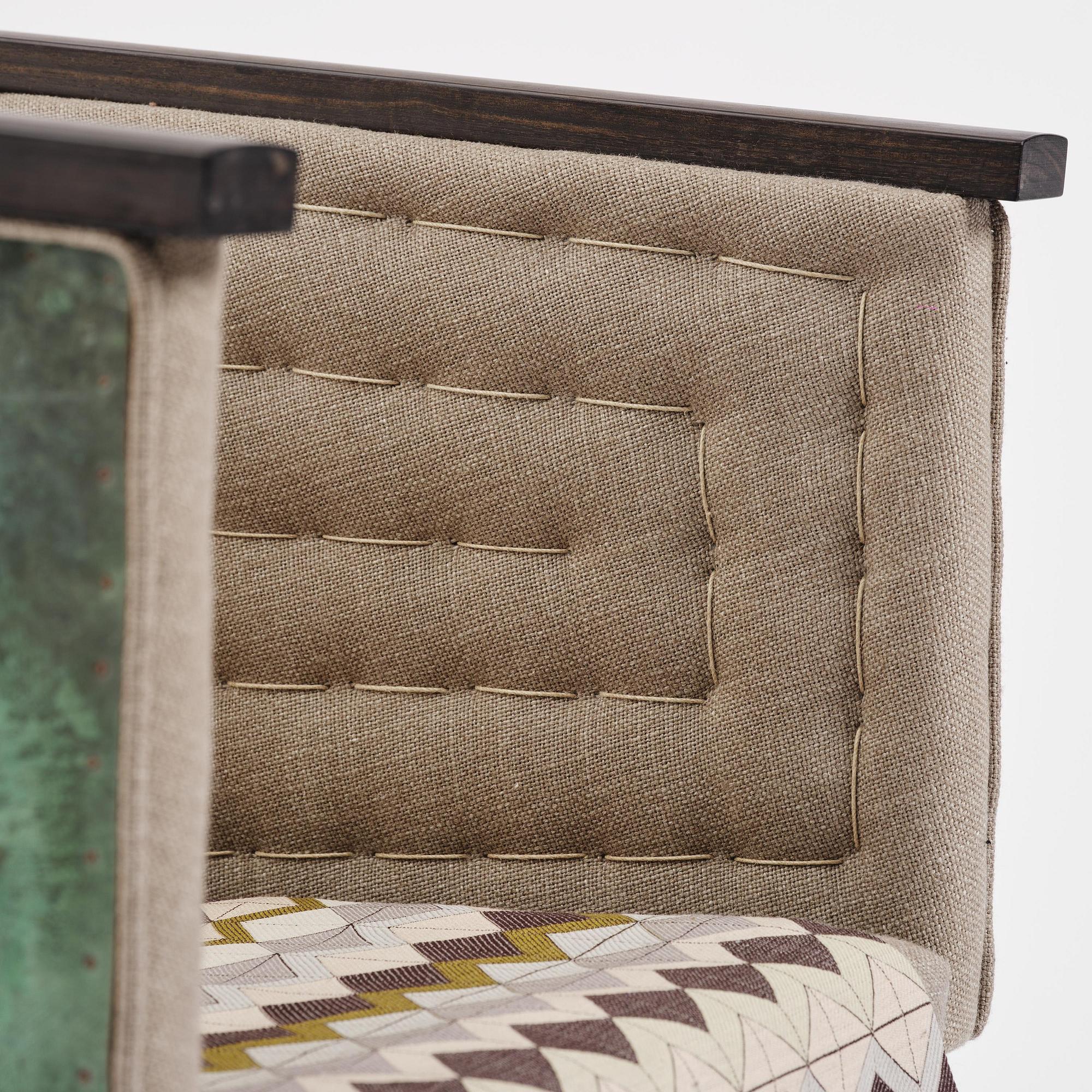 Mats Theselius, fåtölj, "Hommage à Sigurd Lewerentz", ed. 123/123, Källemo, Värnamo, efter 2012.