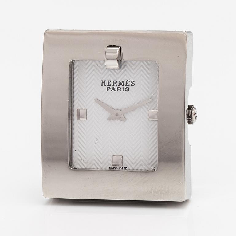 HERMÈS, Belt, wristwatch, 26 x 30 mm.