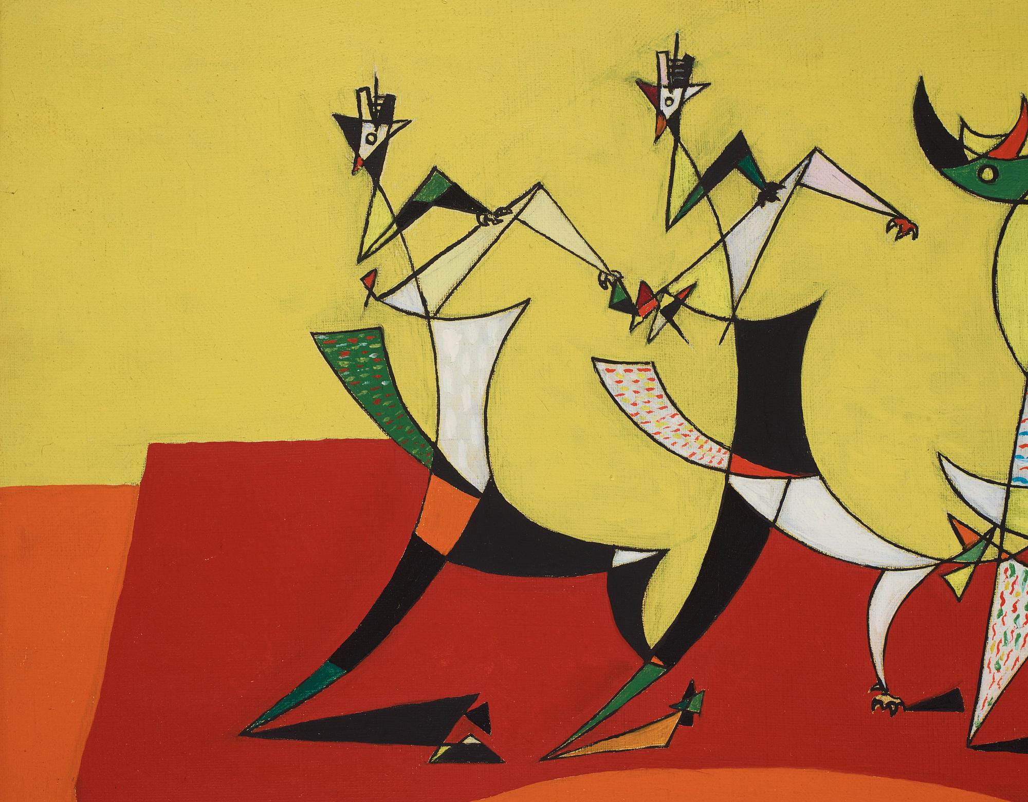 Georges Papazoff, Dancing figures.