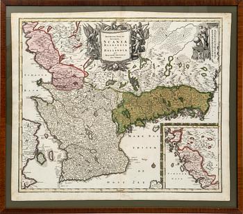 Map, 18th century.