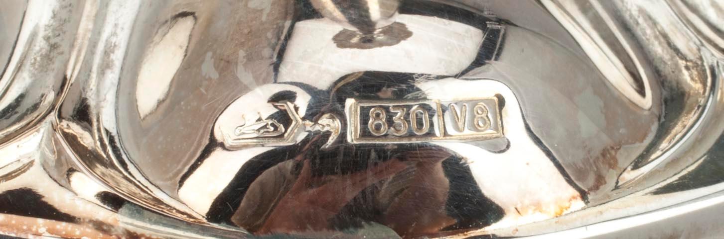 LJUSSTAKAR, ett par, Kultakeskus, Tavastehus 1998. Vikt tot. 209 g.