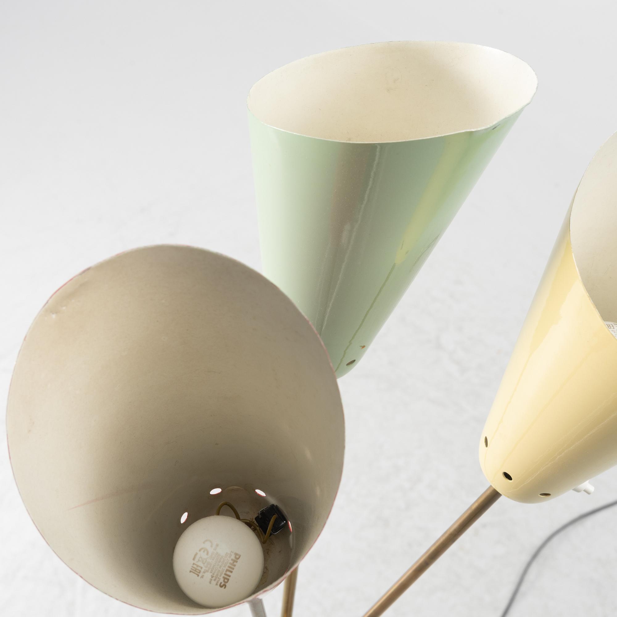 Floor lamp, Italy, circa mid-20th century.
