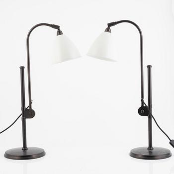 Robert Dudley Best, a pair of table lamps, Bestlite BL 1,