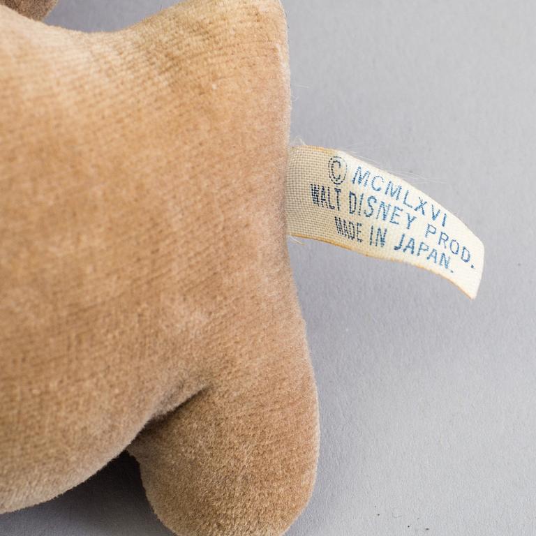 Three soft toys from Walt Disney's The Jungle Book, Japan, 1966.