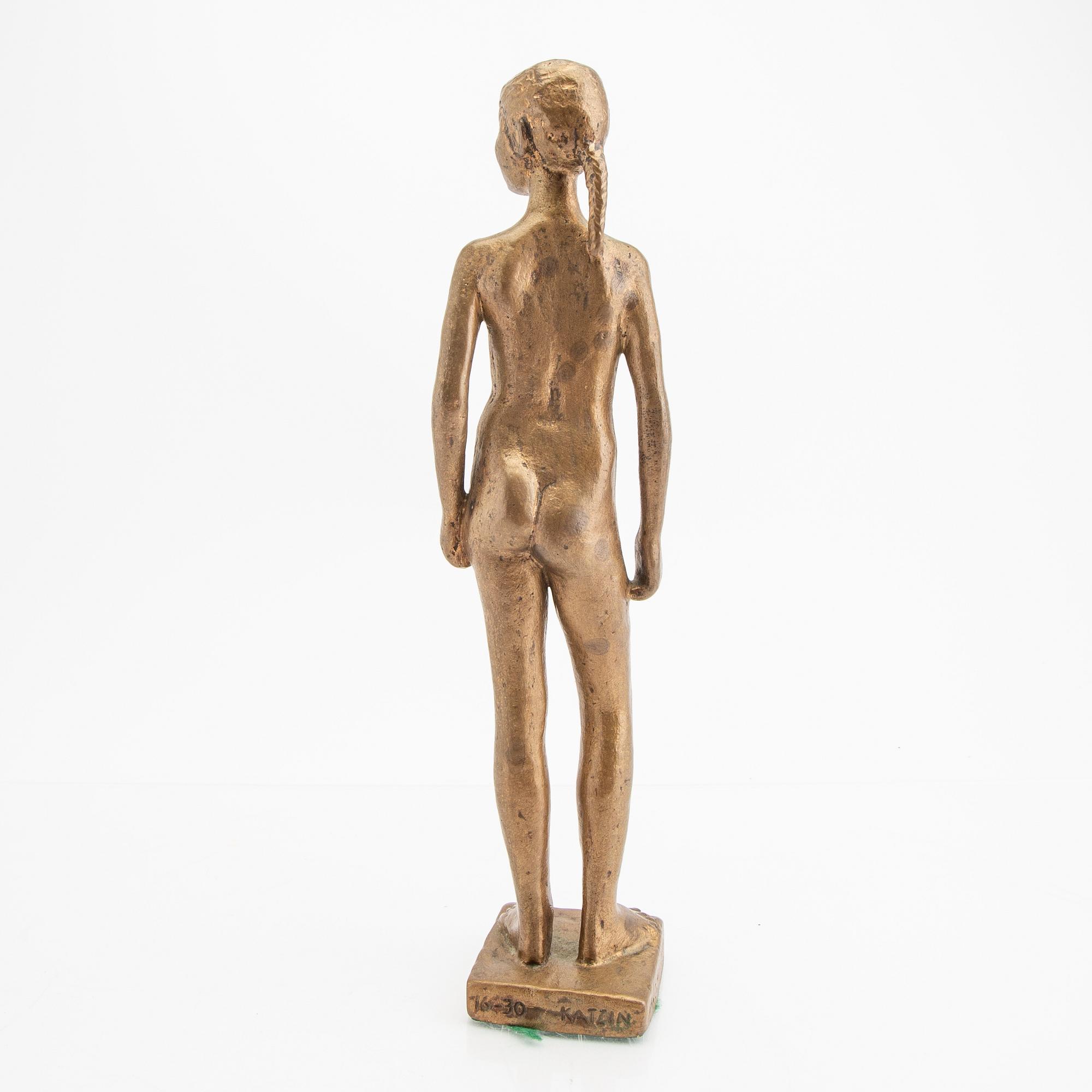 Sonja Katzin, a signed and numbered 16-30 bronze sculpture.