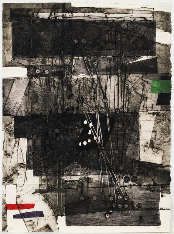 Antoni Clavé, Folder, 10 sheets, "Strange Instruments".