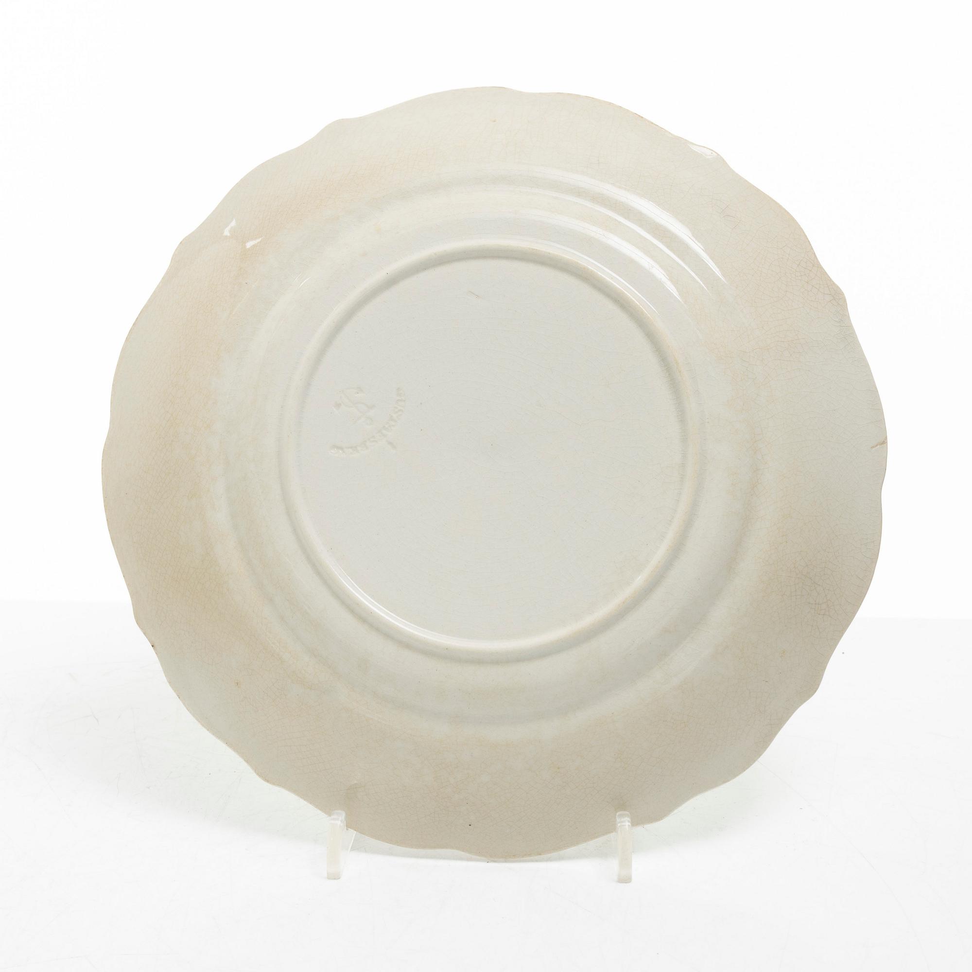 Dinner service, 56 pieces, "Kungliga Djurgården" and "Royal Scenery", Gustavsberg, late 19th century - early 20th century.