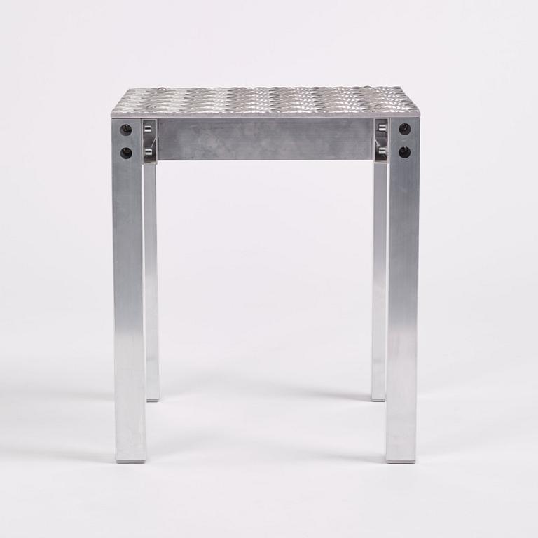 Fredrik Paulsen, a unique sidetable/stool, "Sidetable One, Michael Mann", JOY, 2024.
