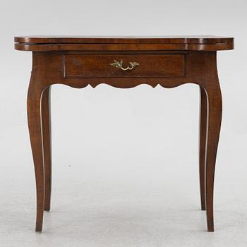A Rococo games table, second half of the 18th century.