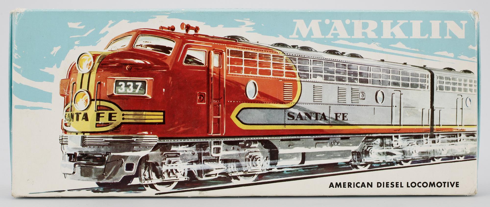 PARTI LEKSAKSJÄRNVÄGSDELAR, bl.a. Märklin. Tidigt 1960-tal.