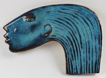 VÄGGPLAKETTER, 3 st, keramik, bl.a. Börje Skohg och Stig Lindberg, Gustavsberg.