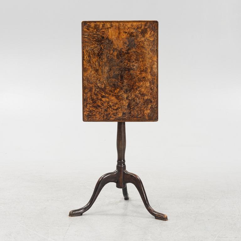Folding table, Kopparberg, first half of the 19th century.