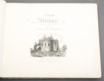 THERSNER ULRIC, -THORA, FORDNA OCH NÄRVARANDE SVERIGE, SKÅNSKA UTSIGTER, 2 vol, utan ort och år (1816-23).