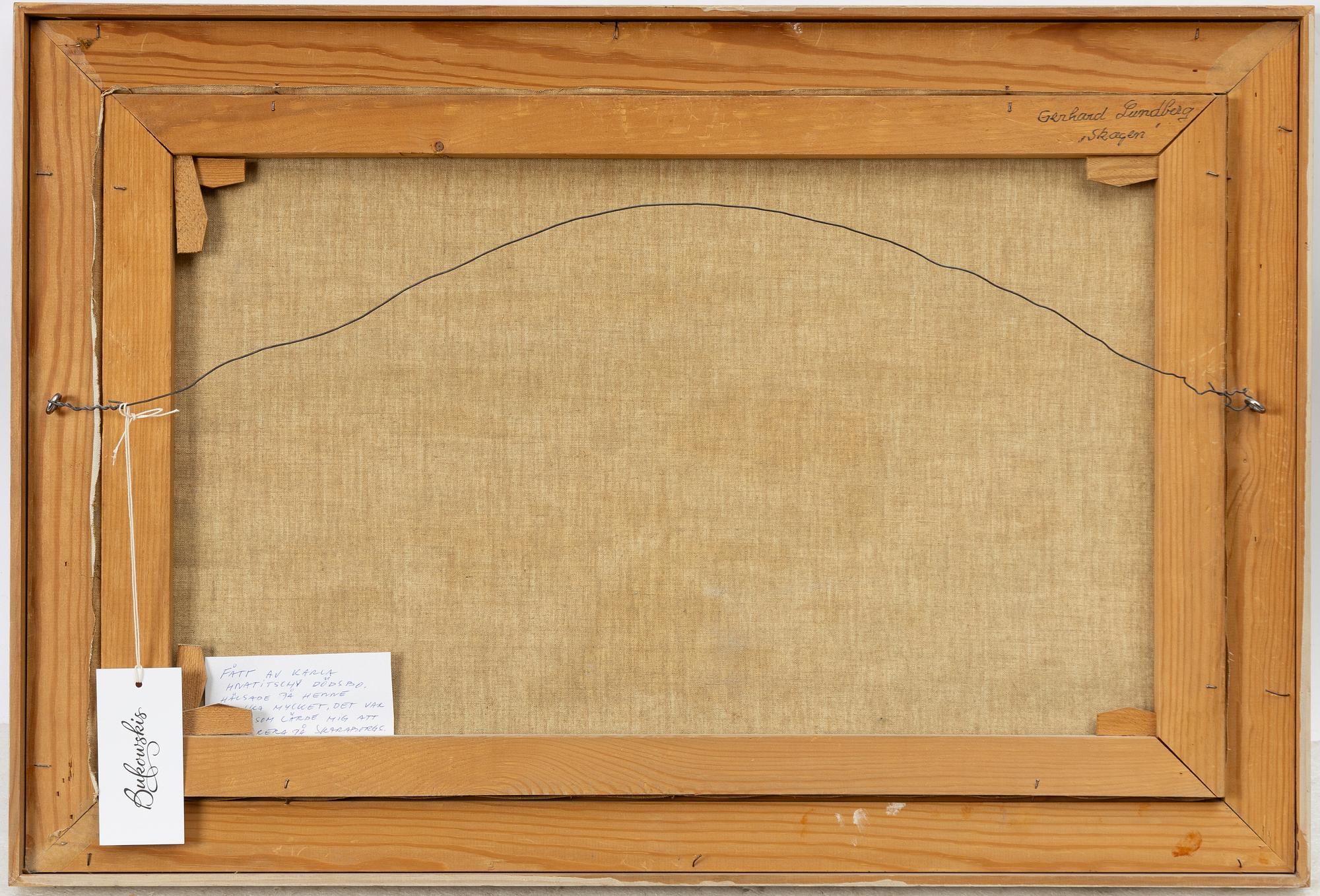 Gerhard Lundberg, Motiv från Skagen.