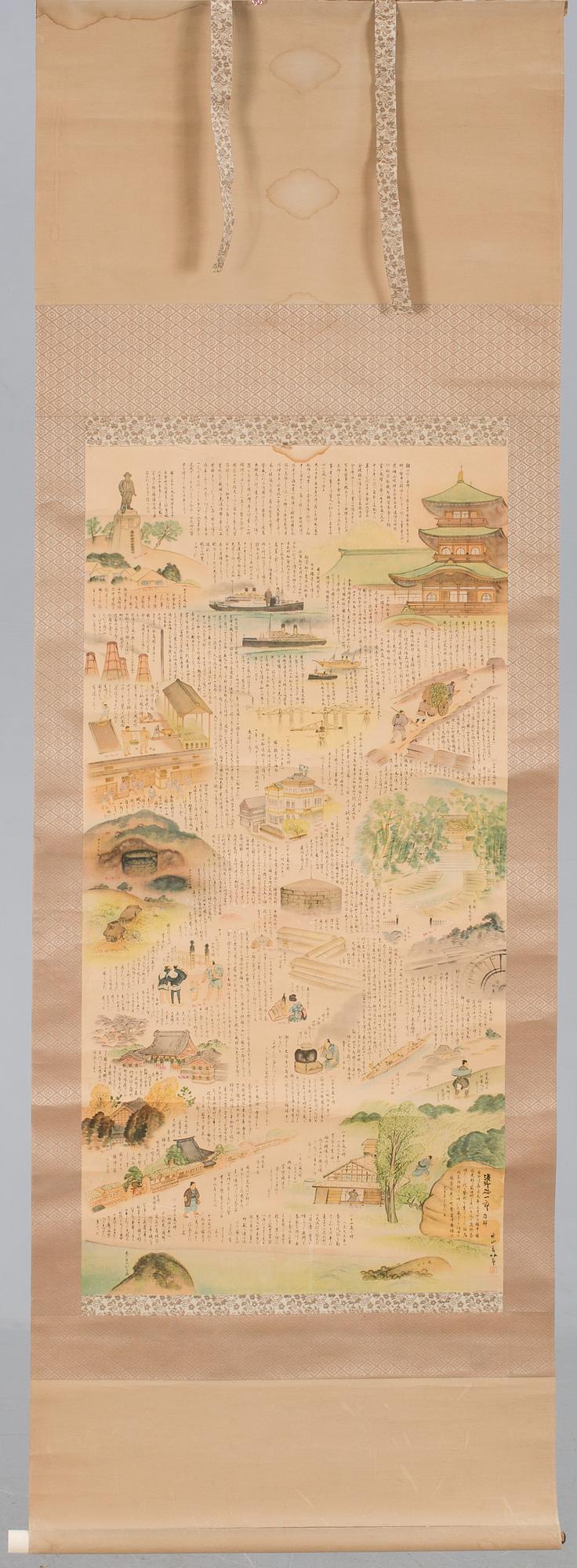 RULLMÅLNING, Kina, 1900-talets första hälft.