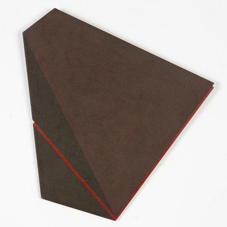 Carl Magnus, acrylic on canvas/panel, signed and dated -85 verso.